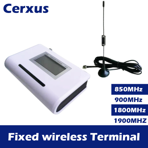 Fixed Wireless Terminal GSM Quad Band Wireless AccessPlatform PSTN Dialer DTMF Recognition for Telephone Landline Caller ID DISP ► Photo 1/6