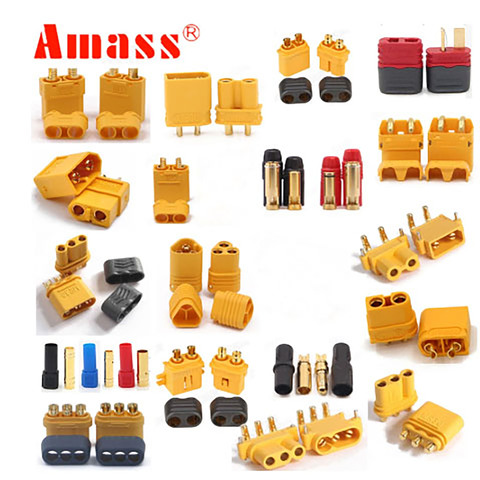 Amass Conector  XT60 + XT30U XT60U XT90 XT90-S MR60 MR30 XT60PW XT90PW XT30PW AS150 XT150 XT60-P MR30PB MT30 MT60 ► Photo 1/6