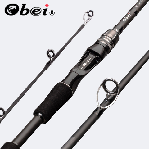 Obei Spurs 1.98m 2.28m 2.58 3 Section Bait Casting Fishing Rod Travel Ultra Light Casting Spinning Boat Lure 7G-55G M/ML/MH Rod ► Photo 1/6