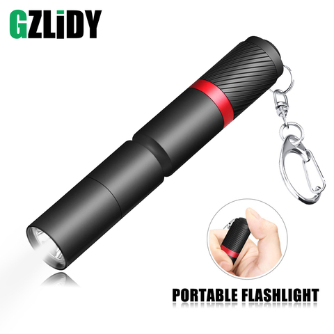 Portable LED Flashlight High Quality XPE Lamp Bead Mini Torch Waterproof Pen Light Using AAA Battery Suitable for Night Lighting ► Photo 1/6