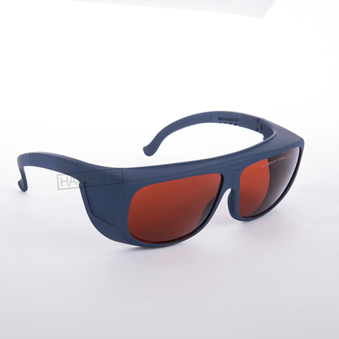 CE EN207 laser safety glasses with O.D 6+ for 190-540nm and 800-1700nm 266 355 405-473nm 532  980 1064 nm 1470nm ► Photo 1/2