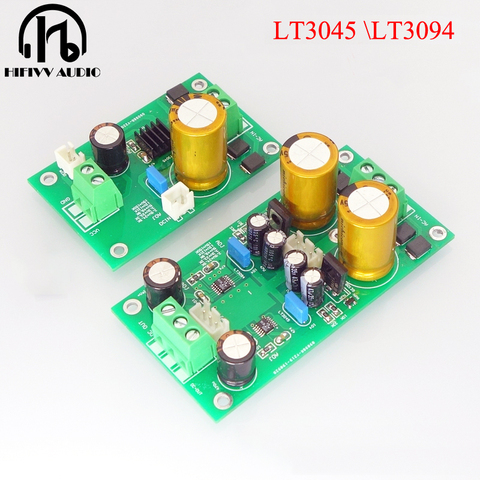 Lt3045 lt3094 positive voltage negative voltage low noise stabilized linear power supply board of DAC preamplifier ► Photo 1/4