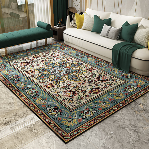 European Court Style Carpets For Living Room Big Size High Quality Home Carpet Bedroom Thicken Parlor Rug Vintage Persian Carpet ► Photo 1/6