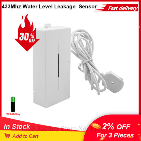 eWelink 433Mhz Water Level Leakage Water Leak Sensor Detector Alarm Overflow Security works with SONOFF RF Bridge For Smart Home ► Photo 1/6