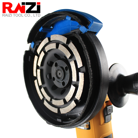Raizi 115/125/180 mm Diamond Grinding Disc for Concrete Double Row Segment Abrasive Saw for Angle Grinder Grinding Cup Wheel ► Photo 1/6