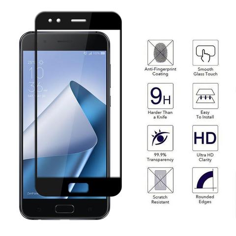 3D FUll Cover Tempered Glass For Asus Zenfone 4 ZE554KL Screen Protector For Zenfone 4 Max ZC554KL Selfie Pro ZD552kl film glass ► Photo 1/6