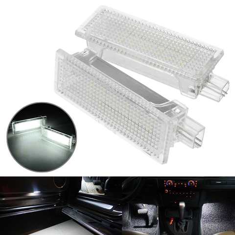2Pcs LED Courtesy Footwell Under Door Light  63316972605 For BMW E60 E87 E70 E90 E92 E63 E65 E85 M3 MINI Z4 R50 R52 R53 ► Photo 1/6
