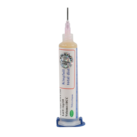 KINGBO RMA-218 10cc Flux Paste/BGA Flux Paste For BGA Solder Station Soldering Tin Cream + Neddles ► Photo 1/4