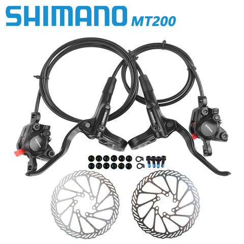 Shimano BR BL MT200 Bicycle Brake MTB Brake Hydraulic Disc Brake 800/900/1350/1450/1550mm Mountain Clamp Brakes upgraded MT315 ► Photo 1/6