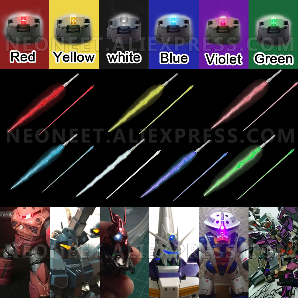 Modify LED Green Light for MG 00Q 00R Gundam Assembled Model Robot Accessory 