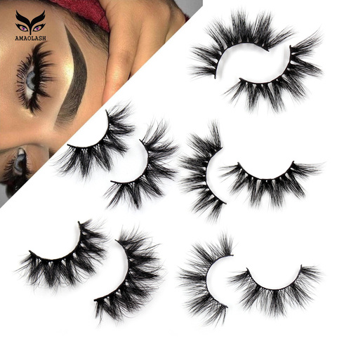 Buy Online Amaolash Eyelashes Mink Eyelashes Thick Natural Long False Eyelashes 3d Mink Lashes High Volume Soft Dramatic Eye Lashes Makeup Alitools