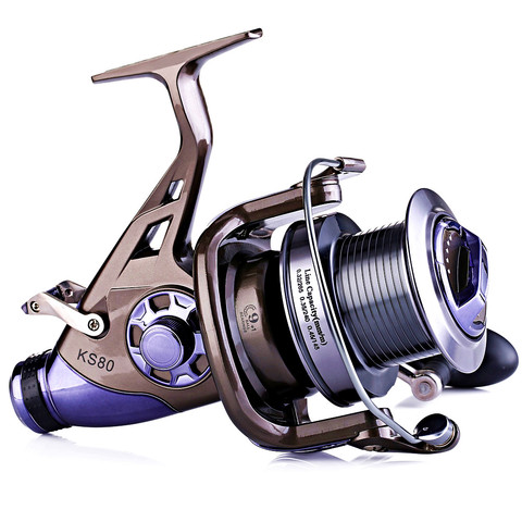 Sougayilang 3000-8000 Series Carp Fishing Reel Metal Spool 9+1BB Spinning Fishing Reel Super Quality  Carp Reel De Pesca ► Photo 1/6