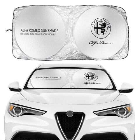 Alfa Romeo Windshield Sunshade Cover for Giulia, Stelvio