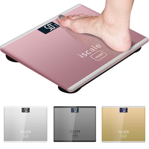 New 180KG Electronic Weighing Scales LED Digital Display Weight Weighing Floor Electronic Smart Balance Body Household Bathrooms ► Photo 1/6