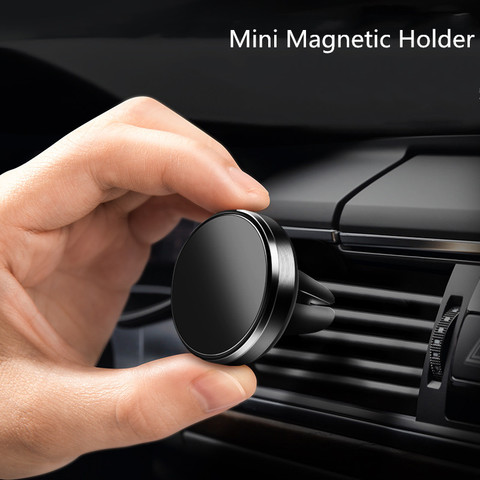Magnetic Phone Holder For Phone In Car Air Vent Mount Universal Mobile Smartphone Stand Magnet Support Cell Holder ► Photo 1/6