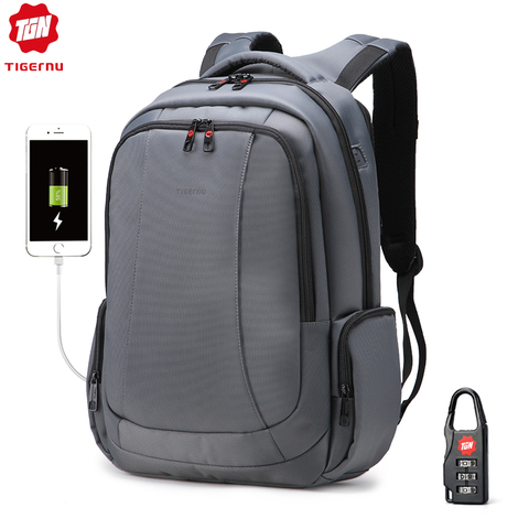 Tigernu Waterproof Nylon Anti theft 15 inch Laptop Backpack Female  Backpacks Women Notebook Bag Mochila School bag Travel Bags ► Photo 1/6