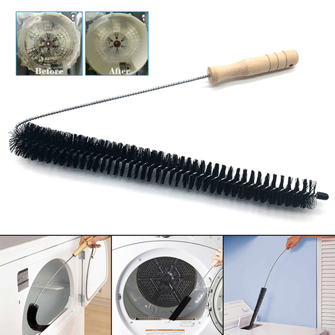 Long Dryer Cleaning Vent Brush Flexible Refrigerator Coil Brush