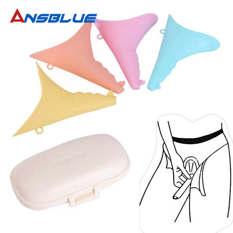Disposable Women Stand Up Pee Toilet Funnel Urinal Device for Camping Travel