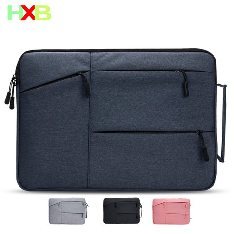 Laptop Bag Pro Air Case 12 13.3 14 15.6 inch Notebook Cover Waterproof Tablet Sleeve Portable Case For Macbook Laptop PC Mac HP ► Photo 1/6