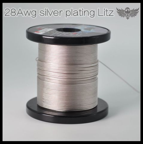 LITZ OCC  Plate with silver Headphone Upgrade Line 7N UP-OCC SILVER 28AWG MMCX UPOCC 99.99998% LIZT Independent shielding ► Photo 1/3