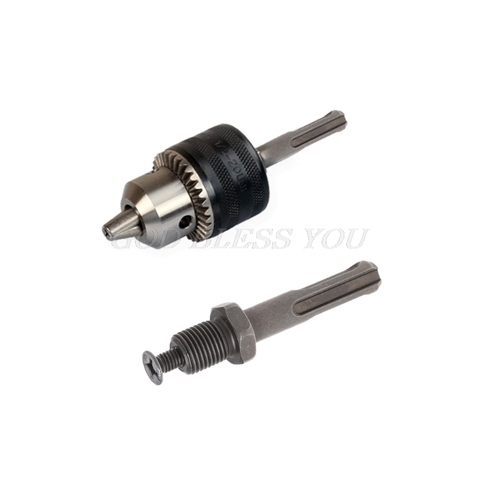 12mm Thread Dia SDS Plus Round Shank Drill Chuck Adapter Connector Gray Drop Shipping ► Photo 1/5