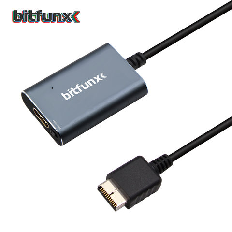 HDMI Adapter Lead for Sony PlayStation 2 PS2 Including RGB/Component Switch for connecting a PS2 to a modern TV by Bitfunx ► Photo 1/6