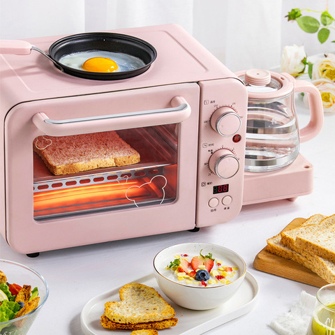 Multifunctional Toaster Oven Breakfast Machine Coffee Machine Egg Cooking Pan Three-in-One Breakfast Machine ► Photo 1/6