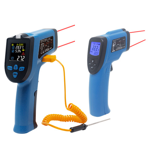 Digital Infrared Thermometer Non Contact IR Laser Temperature Meter Pyrometer C/F Single/Double Laser Thermometer ► Photo 1/6