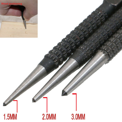 3PCS Non-Slip Center Pin Punch Set 3/32