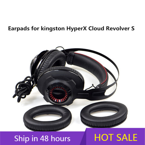 High Quality Foam Ear Pads Cushions for Kingston HyperX Cloud Revolver S Headphones Earpad 10.15 ► Photo 1/6