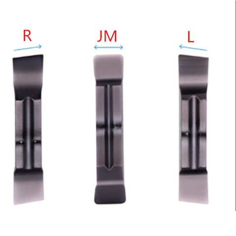 10PCS MGGN150/MGGN200/MGGN250/MGGN300/MGGN400/MGGN500 R L JM Cutting Carbide Inserts For Stainless Steel ► Photo 1/3