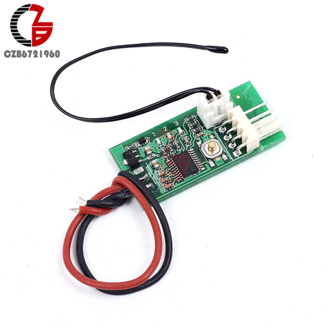 12V PWM DC Motor Temperature Speed Controller LED Light CPU Fan Speed Regulator Control Switch Thermostat 4 Wires with Sensor ► Photo 1/6