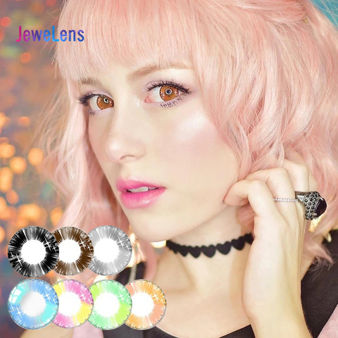 Jewelens Colored Contact Lenses for Eyes Colorful Cosmetic Eyecontact Soft Gradient Star Series ► Photo 1/6