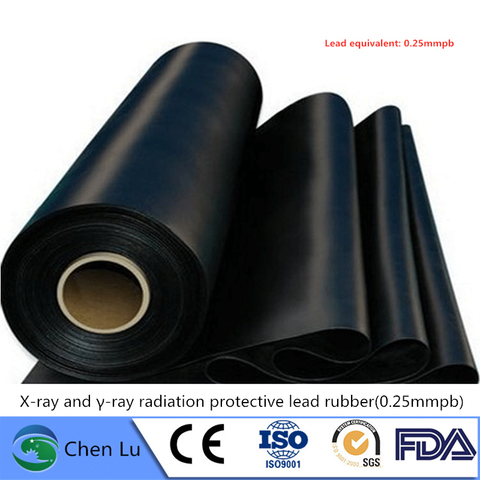 Genuine radiological protection 0.25mmpb lead rubber high quality x-ray radiation protective materials ► Photo 1/4