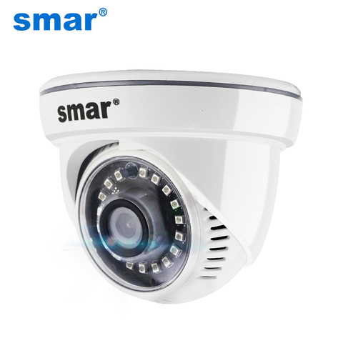 Smar New HD 1080P Indoor Dome IP Camera HI3518EV200 15fps Surveillance Network Camera Motion Detection ONVIF With Nano IR LEDS ► Photo 1/6