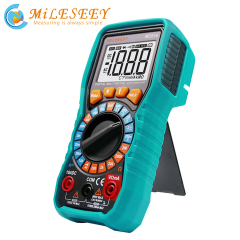 Mileseey NCV Digital Multimeter Auto Ranging AC/DC voltage meter Flash light Back light Large Screen ► Photo 1/6