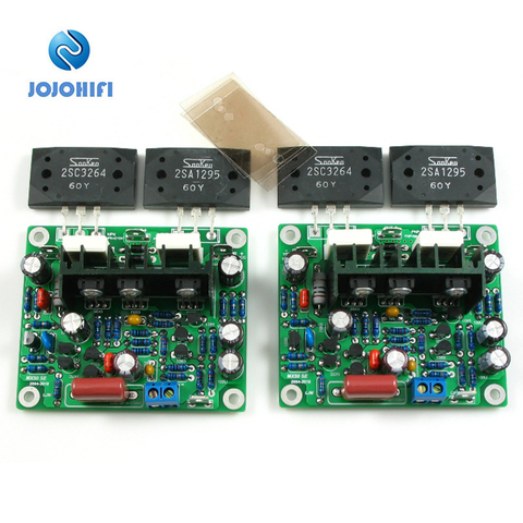 One Pair （2pcs Boards）MX50 SE 100W+100W DIY KITS/Finished Board 2SA1295  2SC3264 Dual Channel Power AMP Amplifier Board ► Photo 1/2