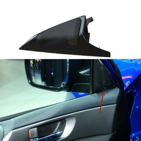 For Subaru Forester SH 09-13 Front Door Tweeter Speaker Cover Interior Audio Horn Triangle Garnish Trim Plate ► Photo 1/6