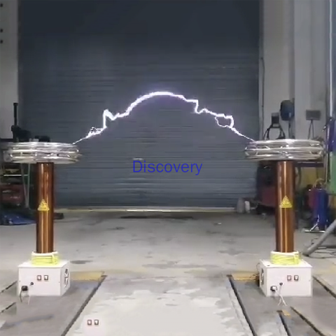 Custom Artificial Lightning Show Electric Sonic Tesla Coil 0.3m Flash Plasma Horn 1.5m Arc ► Photo 1/5