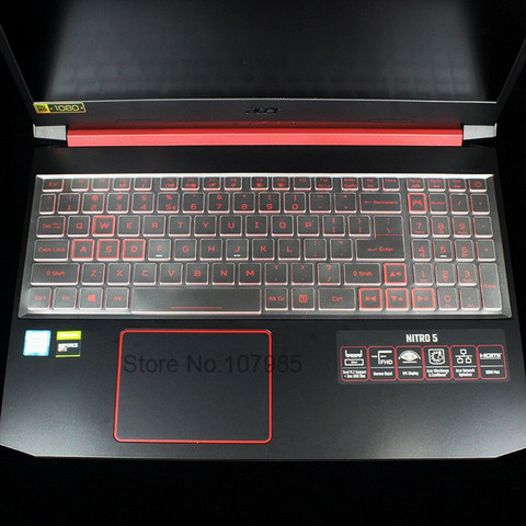 For Acer Aspire Nitro 5 AN515-54 AN515-43 15.6'' / Aspire Nitro 7 AN715-51 17.3'' Predator Gaming AN515 Laptop Keyboard Cover ► Photo 1/5