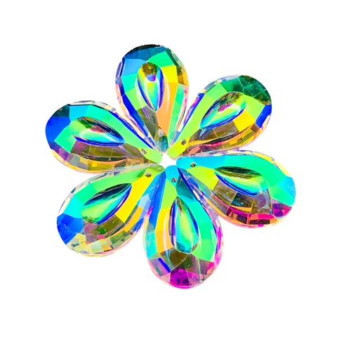 AB-Color Hanging Crystals Prism Pendants Suncatcher for Windows Decoration Chandelier Parts Accessories DIY Home Wedding Decor ► Photo 1/6