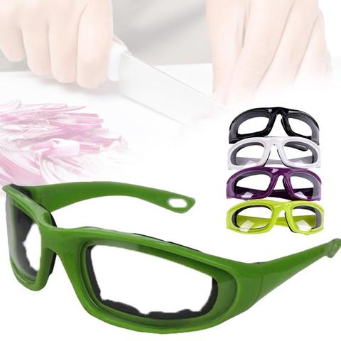 Kitchen Onion Goggles Tear Free Slicing Cutting Chopping Mincing Eye Protect Glasses Kitchen Accessories Mascarillas Knife Home ► Photo 1/6