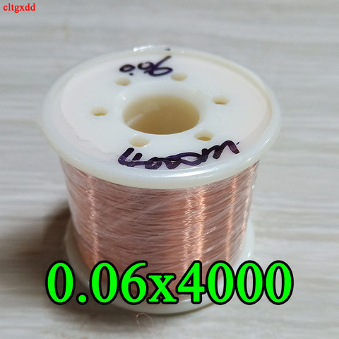 0.06 mm 4000m/ pc, QA-1-155 New Polyurethane Enameled Wire,Copper wire ► Photo 1/4