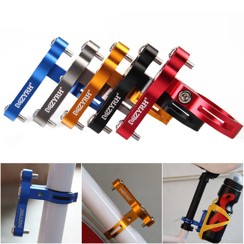 Bike Bicycle MTB Water Bottle Clip Cage Holder Clamp Handlebar Bracket Mount Seatpost Handlebar Front Fork Frame Tube ► Photo 1/5