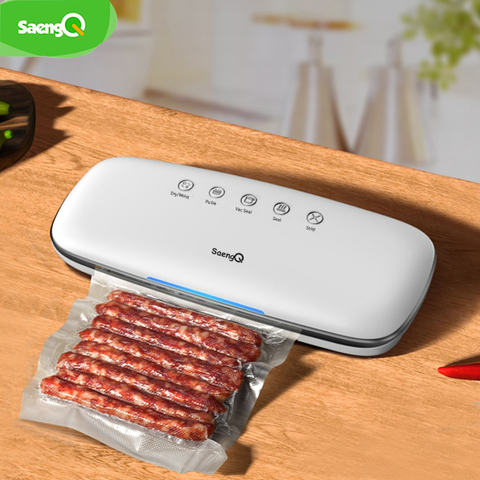 saengQ Food Vacuum Sealer Machine Sous Vide Vacuum Sealer For Food Storage  Food Packer Vacuum Bags for Vacuum Packaging ► Photo 1/6