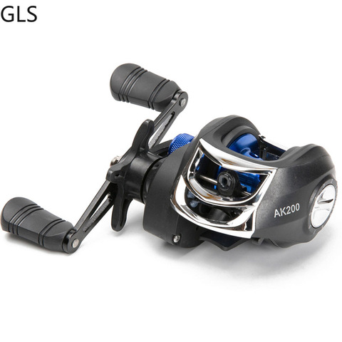 2022 New AK200 7.2:1 High Speed Fishing Reel Left Right Hand Baitcasting Reel Brake System 8kg Drag Wheel ► Photo 1/6