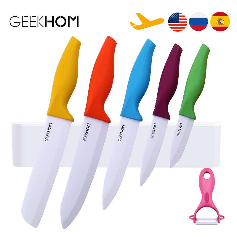 3 Inch Ceramic Paring Knives Kitchen Tool For Fruits And Vegetable With  Covers Timhome