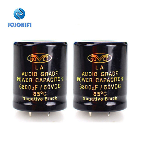 2pcs Nover 6800uF 50V 30mmx35mm HIFI HI-FI Fever Golding AUDIO Electrolytic Capacitor ► Photo 1/3