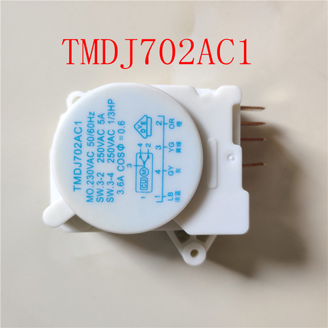 1PCS-2PCS Refrigerator Defrost Defrost Timer/Controller TMDJ702AC1 220V 50HZ Defrost Timer High quality free shipping ► Photo 1/1