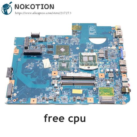 NOKOTION For Acer aspire 5740G 5740 5740Z Laptop motherboard MBPMG01001 MB.PMG01.001 48.4GD01.01M HM55 DDR3 512MB GPU free cpu ► Photo 1/6